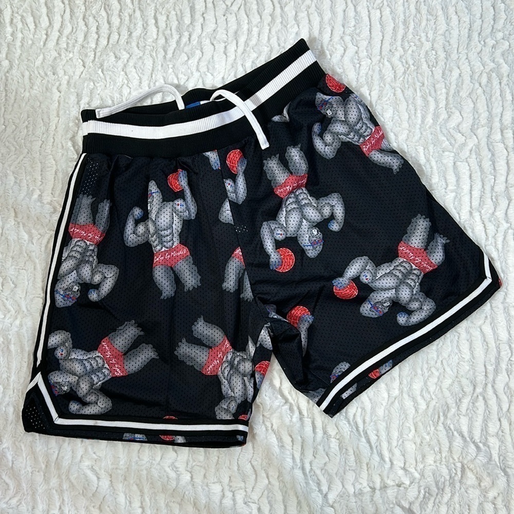 Market Body By Market I love NY gorilla Basketball Shorts Black men’s large new
